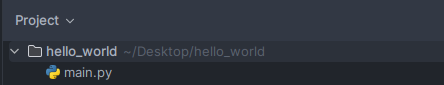WebWithPy Hello World Dir